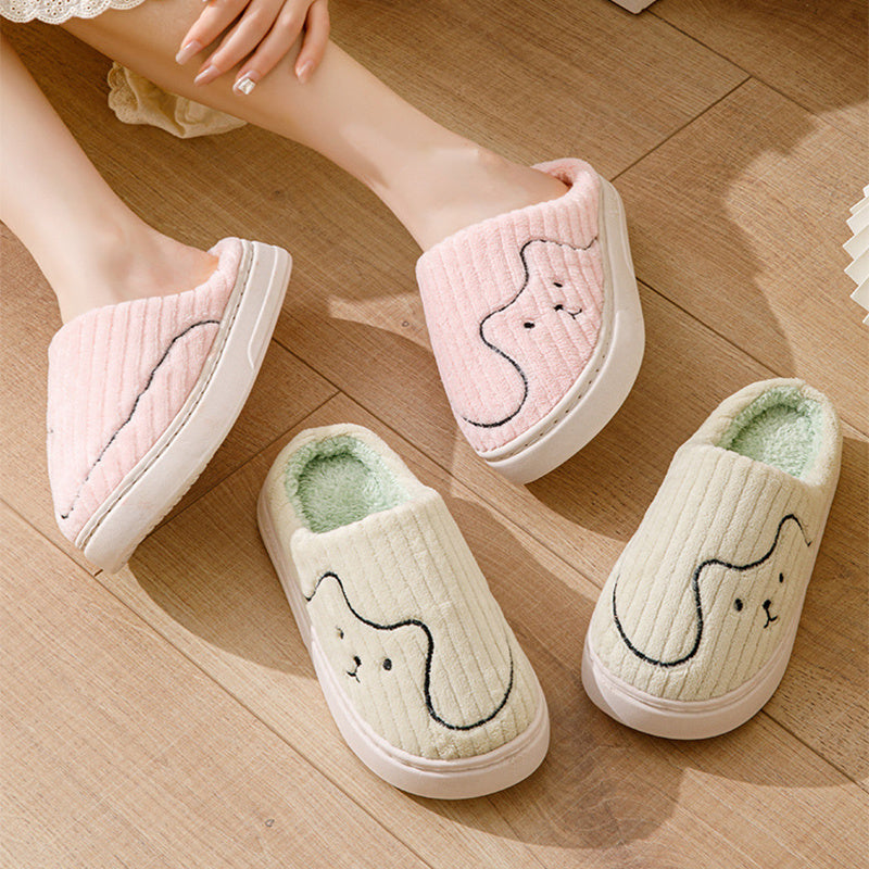 Chaussons Chat Antidérapants Hiver