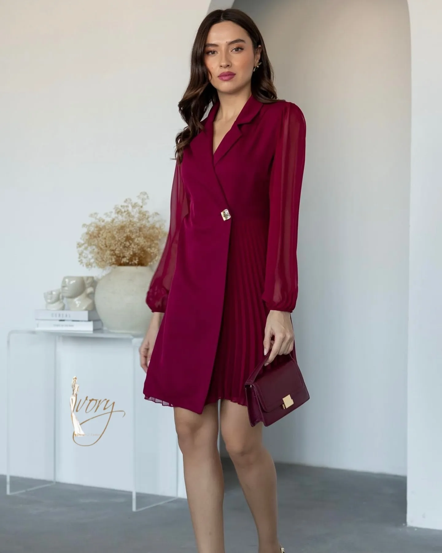Robe longue Temperament - FEMME FATALE