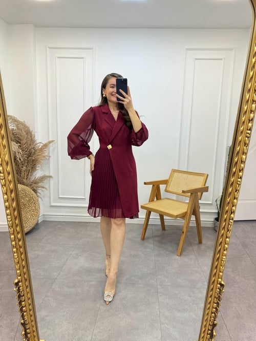 Robe longue Temperament - FEMME FATALE
