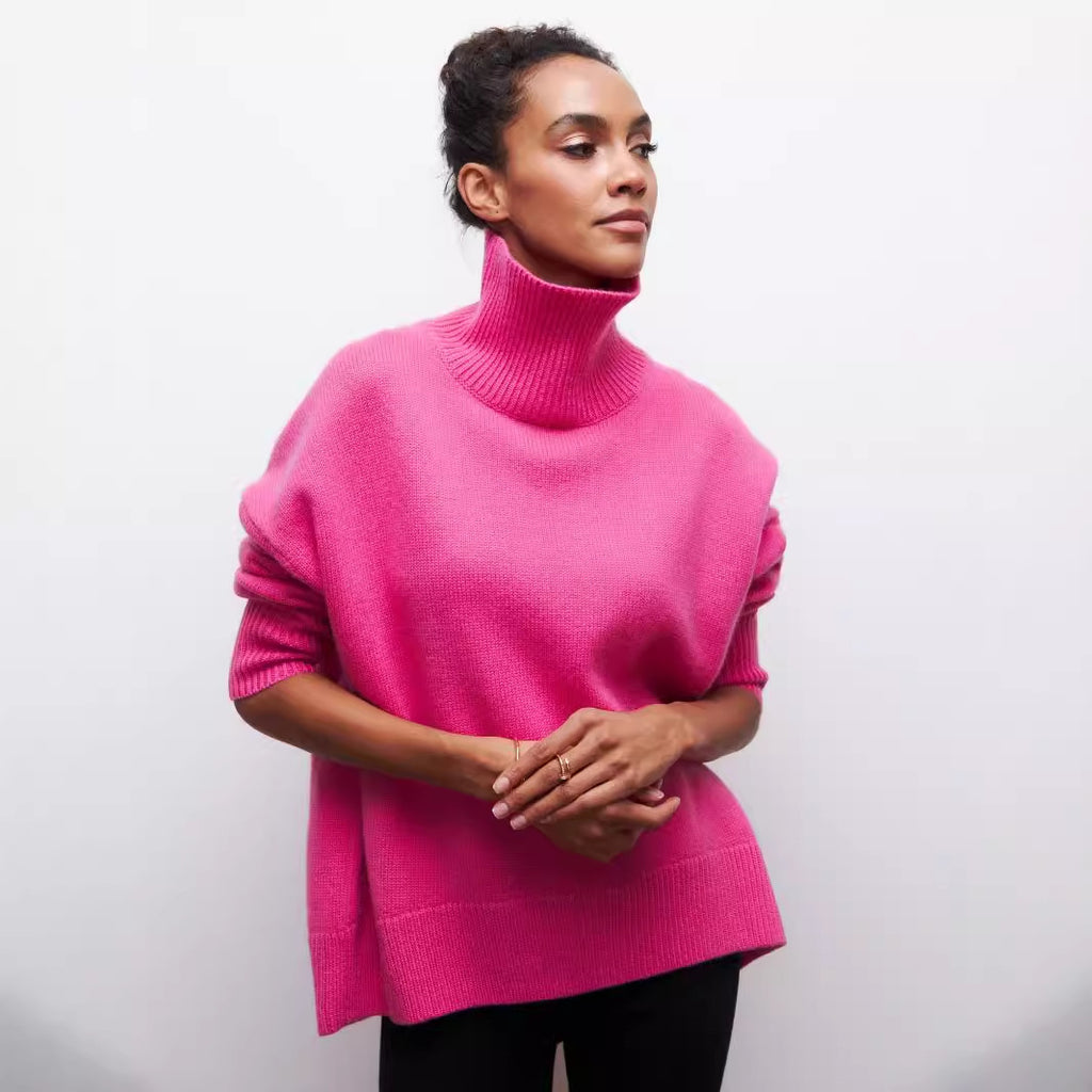 Pull Oversize en Coton Doux - FEMME FATALE