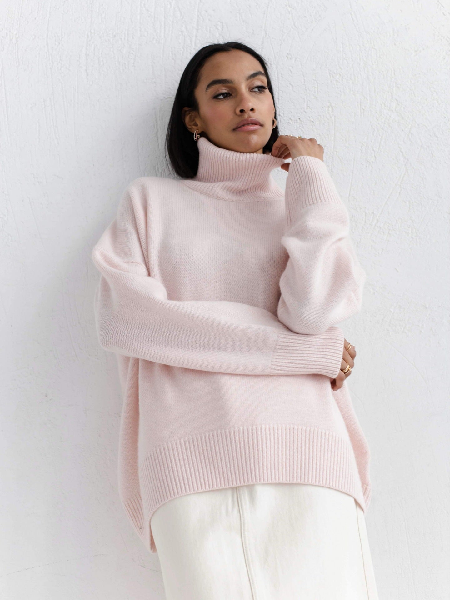 Pull Oversize en Coton Doux - FEMME FATALE