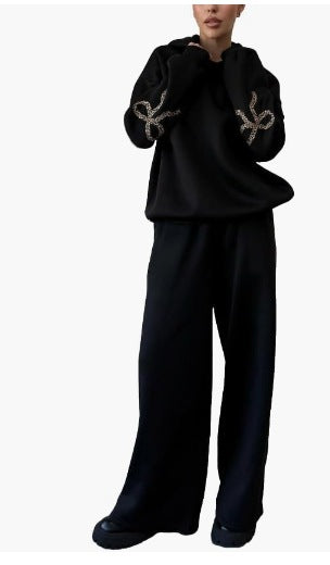 Sweat-shirt à nœud - FEMME FATALE