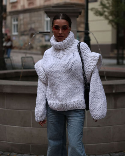 Pull Doux - Col Roulé