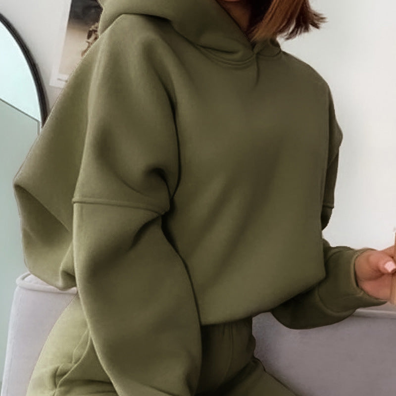 Ensemble Court à Capuche - Couleur Unie - FEMME FATALE