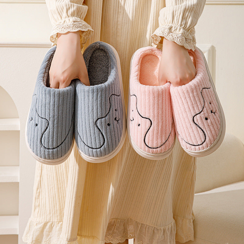 Chaussons Chat Antidérapants Hiver
