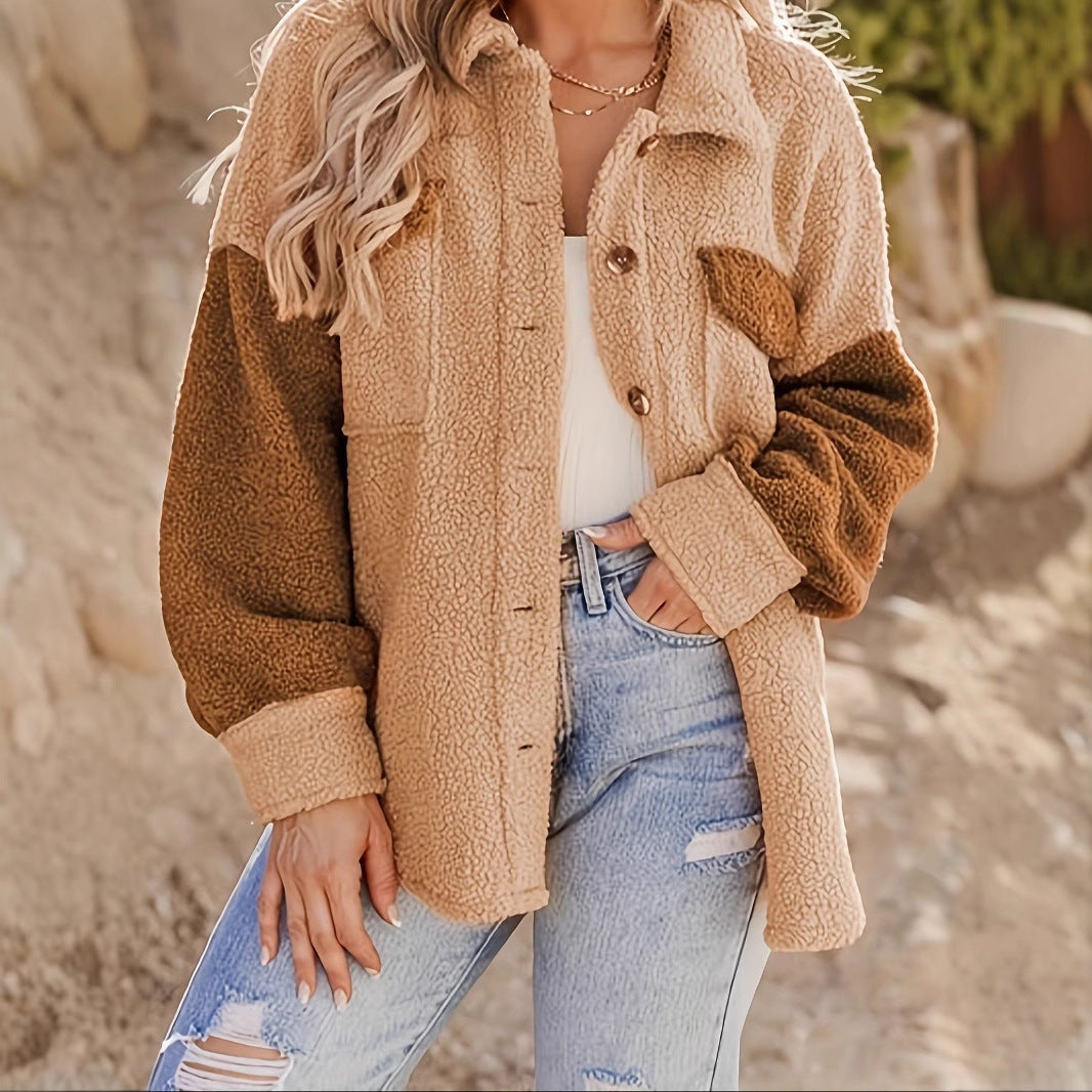 Manteau Laine Chameau