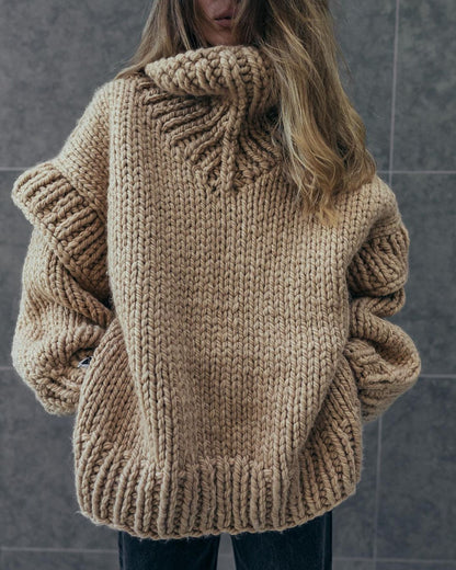 Pull Doux - Col Roulé