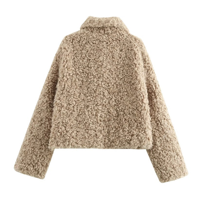 Veste Polaire à Col Polo