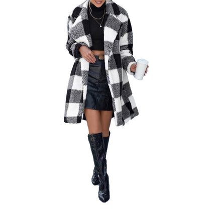 Manteau Carreaux DINA