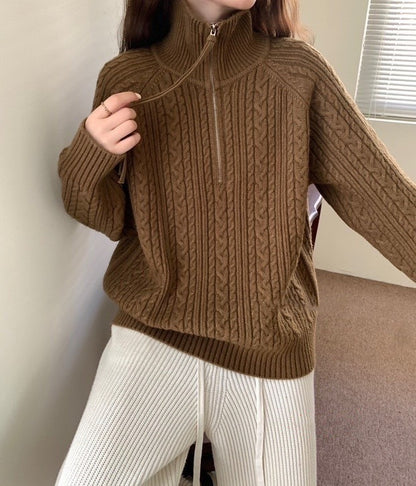 Pull Col Rabattu
