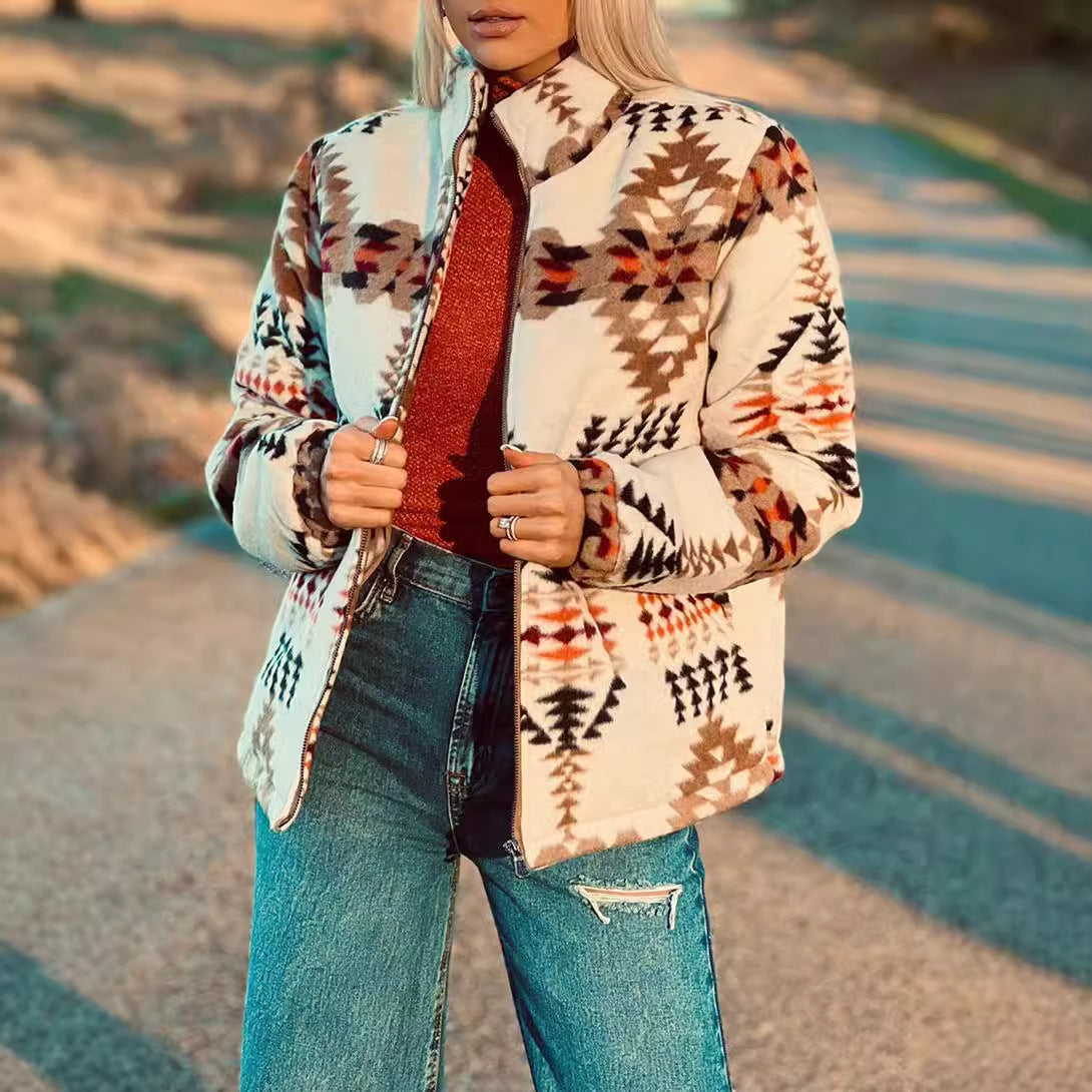 Veste Géométrique Western
