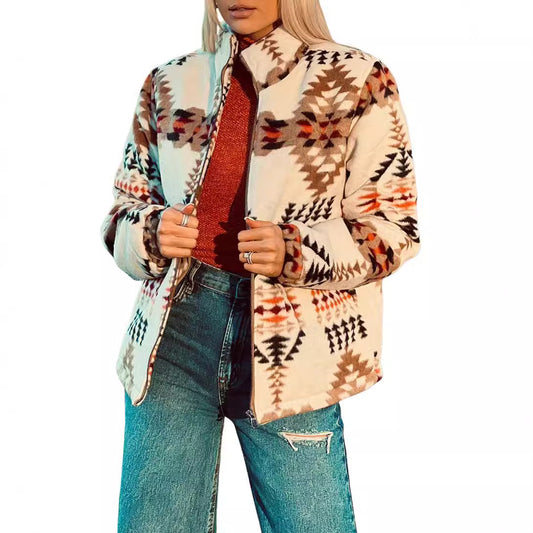 Veste Géométrique Western
