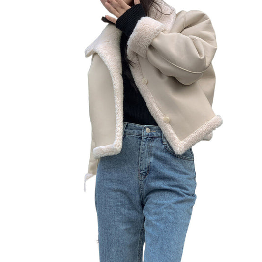 Manteau Réversible en Agneau