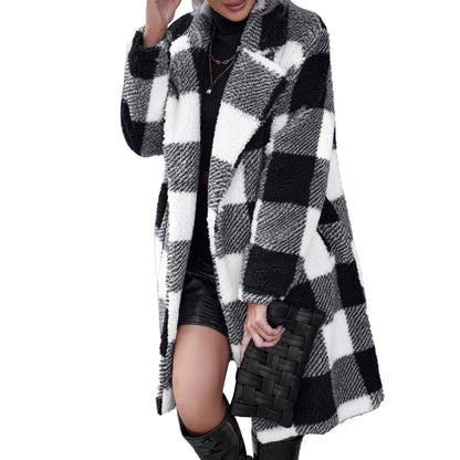 Manteau Carreaux DINA