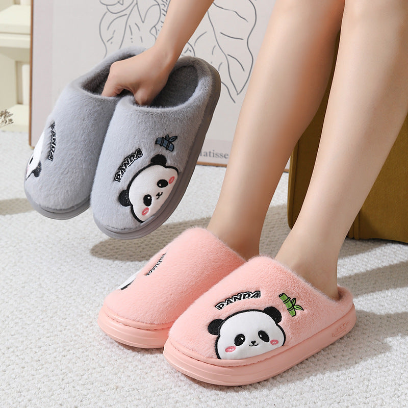 pantoufles d'hiver Panda