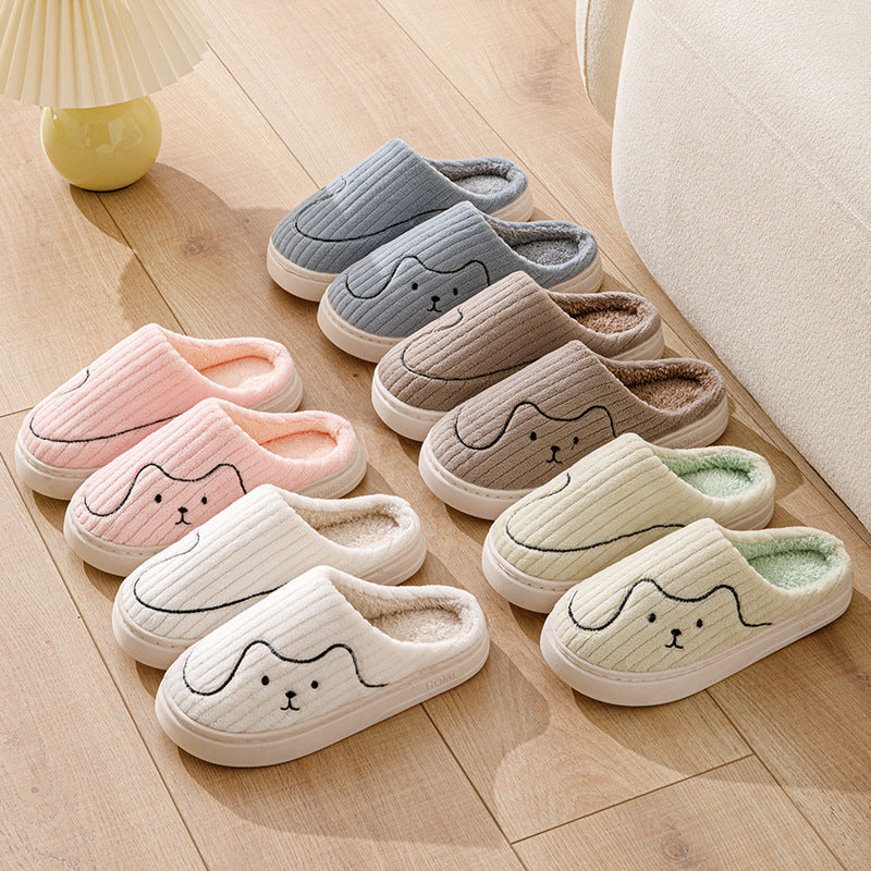 Chaussons Chat Antidérapants Hiver