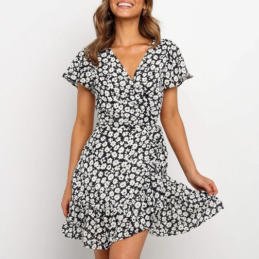 Robe en mousseline décontractée