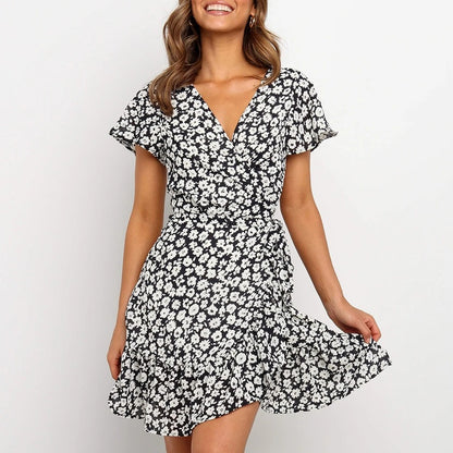 Robe en mousseline décontractée