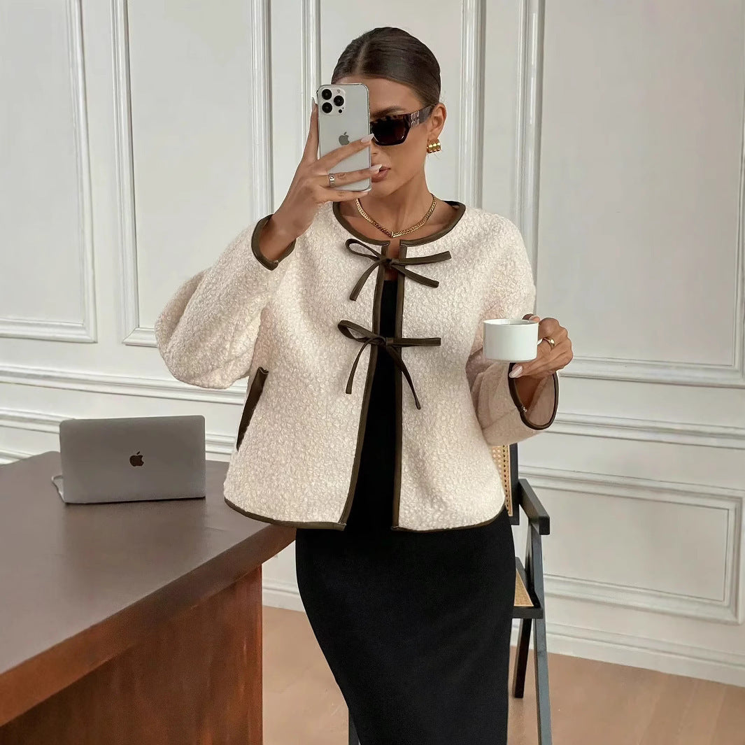 Haut Femme Nœud Frontal