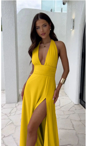 Robe d'Été Dos Nu à Bretelles
