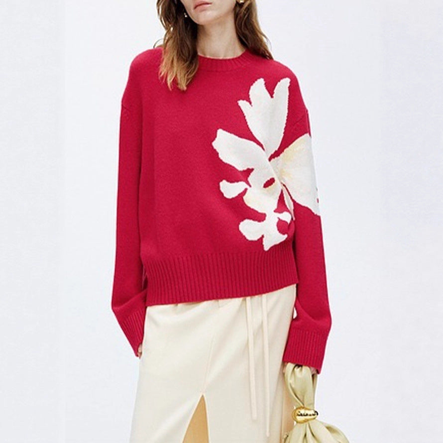 Pull  Noël à col rond