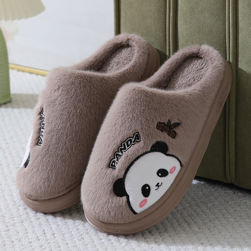 pantoufles d'hiver Panda