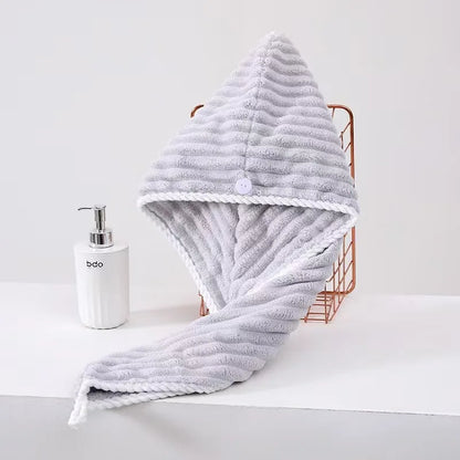 Velvet Absorbent Shower Cap