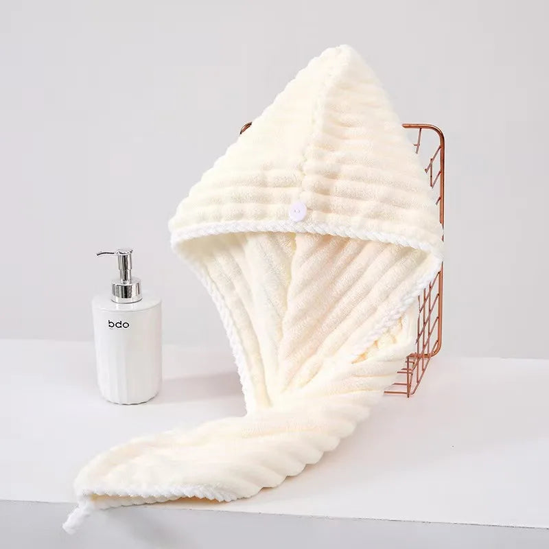 Velvet Absorbent Shower Cap