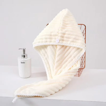 Velvet Absorbent Shower Cap