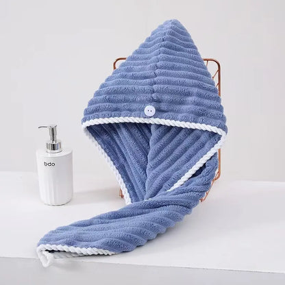 Velvet Absorbent Shower Cap